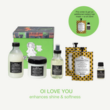 Davines OI Shampoo 280ml + OI Conditioner 250ml + OI Oil 135ml + 2pcs Instant Hair Mask + OI Oil 20ml