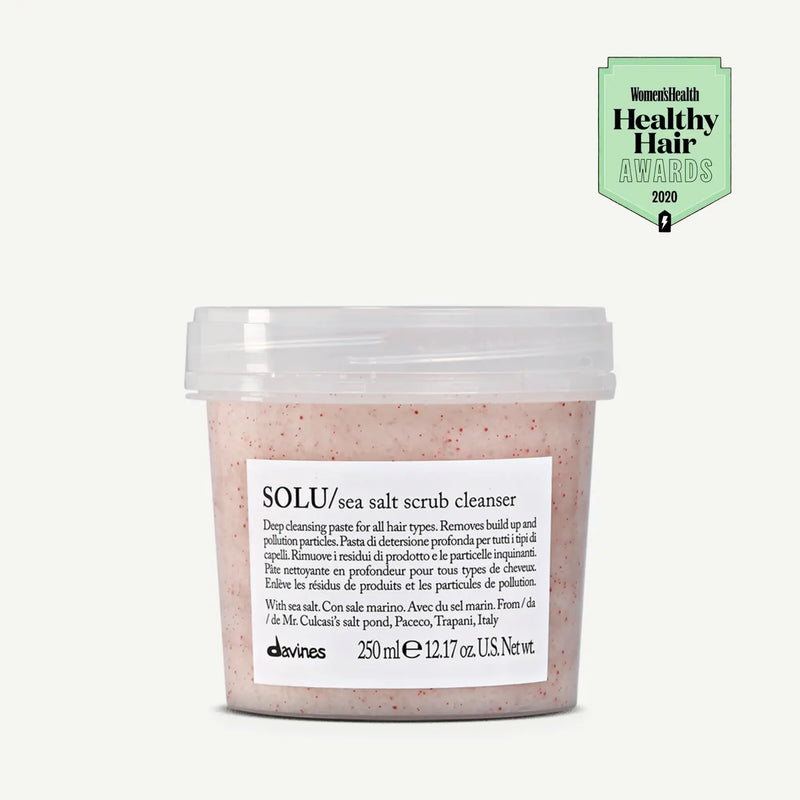 Davines SOLU Sea Salt Scrub Cleanser 250ml