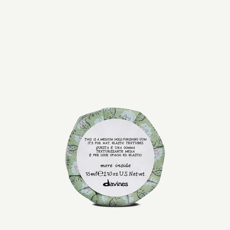 Davines MORE INSIDE I This is a Medium Hold Finishing Gum 75ml