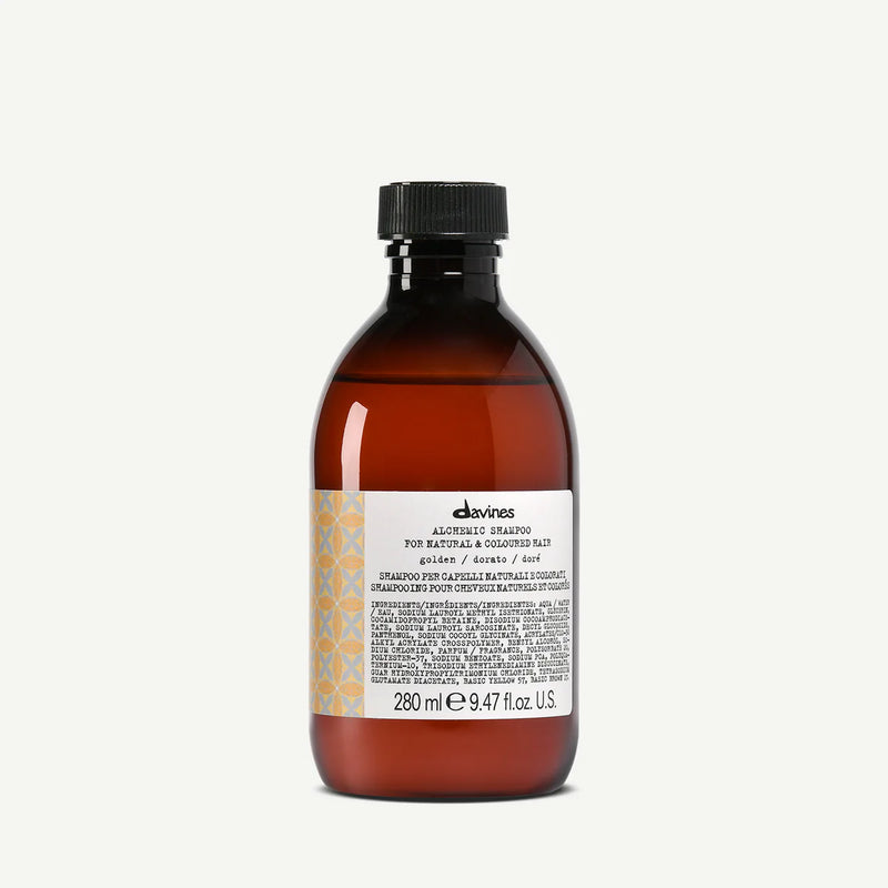 Davines ALCHEMIC Shampoo in GOLDEN 280ml