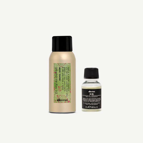 Davines Strong Hairspray 100ml + OI Oil 20ml