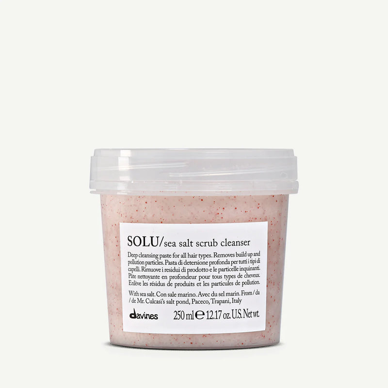 Davines SOLU Sea Salt Scrub Cleanser 250ml