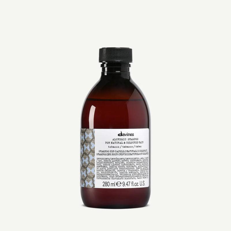 Davines ALCHEMIC Shampoo in TOBACCO 280ml