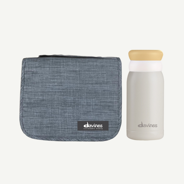 Davines Toiletry Bag + Tumbler