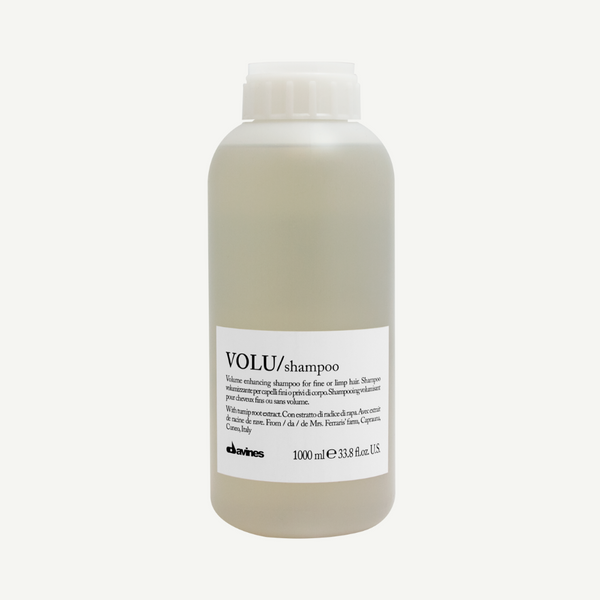 Davines VOLU Shampoo 1000ml | Volume Enhancing for Fine Hair