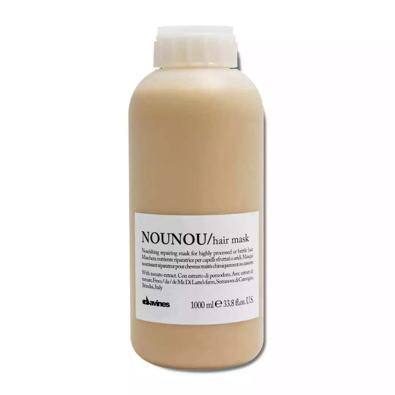 Davines NOUNOU Hair Mask 1000ml I Damage Repair for Chemically Treated Hair