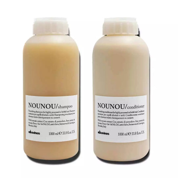 Davines NOUNOU Shampoo + Conditioner Set 1000ml I Damage Repair