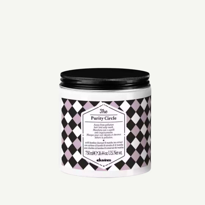 Davines THE CIRCLE CHRONICLES I The Purity Circle Hair Mask 750ml | Detoxifying hair and scalp mask